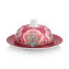 Online Pip Studio Flower Festival Butterschale Runden Deco Dunkel Rosa