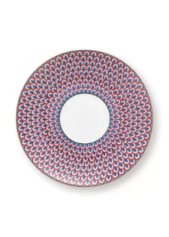 Pip Studio Flower Festival Cappuccino Tasse & Undertasse Hellblau