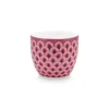 Clearance Pip Studio Flower Festival Eierbecher Rot/Dunkel Rosa