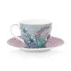 New Pip Studio Flower Festival Espresso Tasse & Undertasse Hell Blau