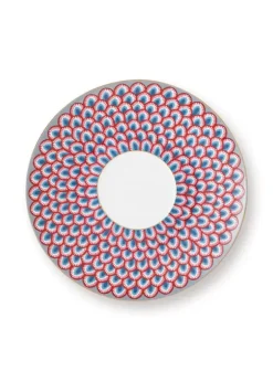 New Pip Studio Flower Festival Espresso Tasse & Undertasse Hell Blau