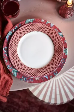 Sale Pip Studio Flower Festival Esteller Rot/Dunkel 26.5 Cm Rosa