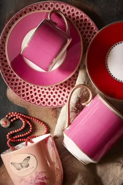 Sale Pip Studio Flower Festival Esteller Rot/Dunkel 26.5 Cm Rosa