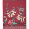 Discount Pip Studio Flower Festival Geschirrtuch Dunkel Rosa