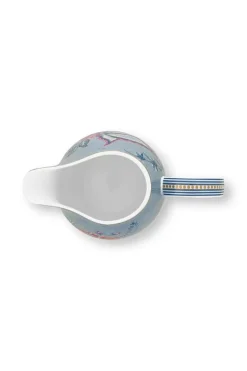 Clearance Pip Studio Flower Festival Kanne Gross Blau