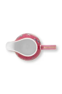 Clearance Pip Studio Flower Festival Kanne Gross Dunkel Rosa