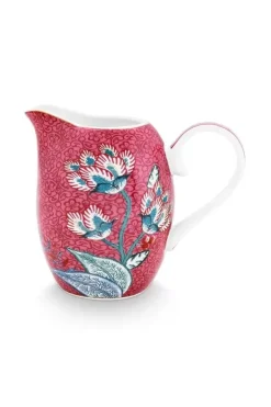 Online Pip Studio Flower Festival Kanne Klein Dunkel Rosa