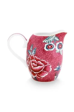 Online Pip Studio Flower Festival Kanne Klein Dunkel Rosa