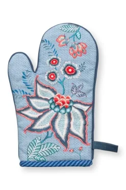 Online Pip Studio Flower Festival Ofenhandschuh Blau