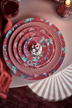 New Pip Studio Flower Festival Petit Four Dark Pink 12Cm Rosa