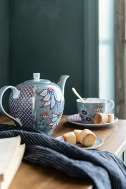 Sale Pip Studio Flower Festival Petit Four Hell 12 Cm Blau