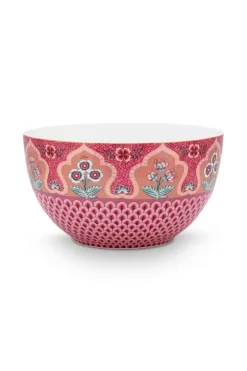 Best Pip Studio Flower Festival Schale Dunkel 18 Cm Rosa