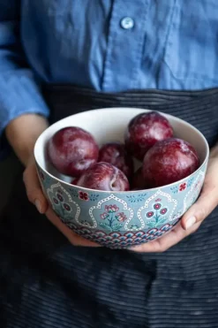 Discount Pip Studio Flower Festival Schale Hell 18 Cm Blau