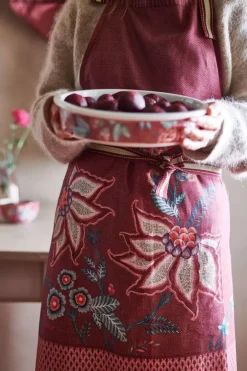 Clearance Pip Studio Flower Festival Schurze Dunkel Rosa