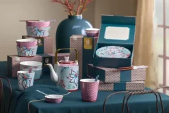 Sale Pip Studio Flower Festival Set/4 Gebäckteller Hell 17Cm Blau