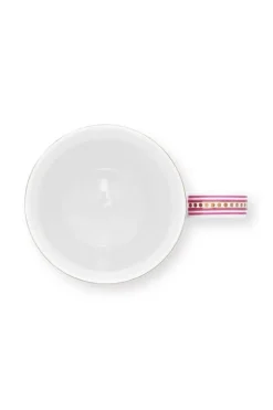 Best Pip Studio Flower Festival Tasse Gross Deco Dunkel Rosa