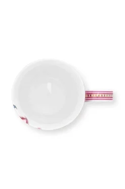 Sale Pip Studio Flower Festival Tasse Gross Dunkel Rosa