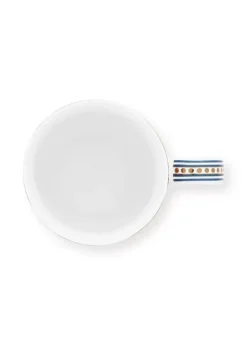 Hot Pip Studio Flower Festival Tasse Klein Rot/Hellblau Mehrfarbig