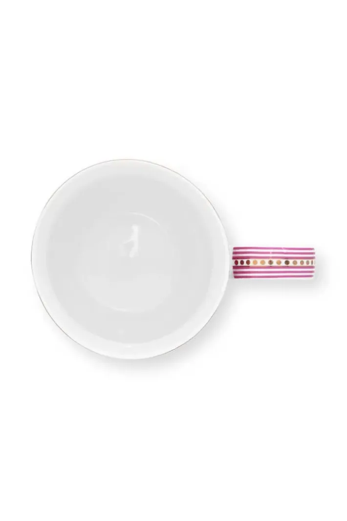 Sale Pip Studio Flower Festival Tasse Xl Deco Dunkel Rosa