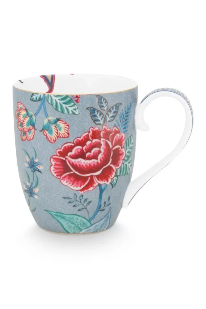 Discount Pip Studio Flower Festival Tasse Xl Hell Blau
