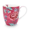 Clearance Pip Studio Flower Festival Tasse Xl Dunkel Rosa