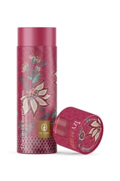 New Pip Studio Flower Festival Thermosflasche Dunkel 500Ml Rosa