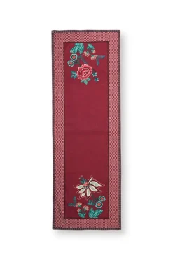 Sale Pip Studio Flower Festival Tischlaufer Dunkel Rosa