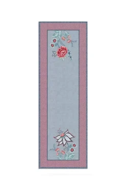 Hot Pip Studio Flower Festival Tischlaufer Blau