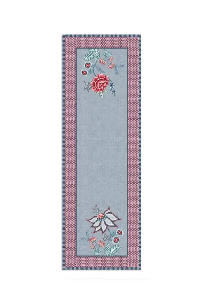 Hot Pip Studio Flower Festival Tischlaufer Blau