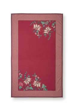 Hot Pip Studio Flower Festival Tischtuch Dunkel Rosa