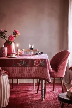 Hot Pip Studio Flower Festival Tischtuch Dunkel Rosa