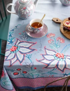 Hot Pip Studio Flower Festival Tischtuch Blau