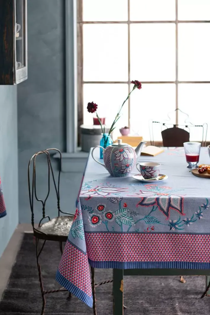 Hot Pip Studio Flower Festival Tischtuch Blau
