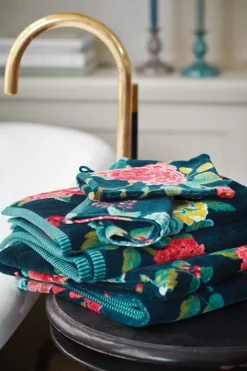 Pip Studio Gastehandtuch Set/3 Good Evening Dunkel 30X50 Cm Blau