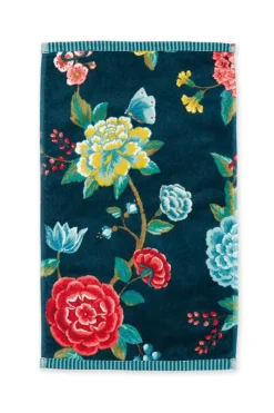 Pip Studio Gastehandtuch Set/3 Good Evening Dunkel 30X50 Cm Blau