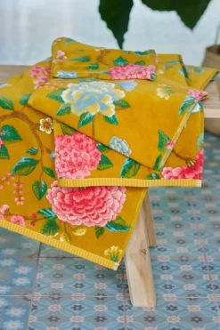 Pip Studio Gastehandtuch Set/3 Good Evening 30X50 Cm Gelb