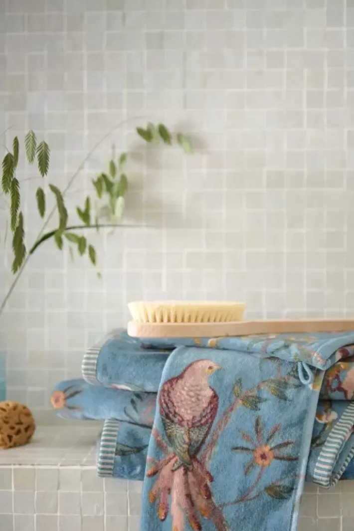 Sale Pip Studio Gastehandtuch Set/3 Secret Garden 30X50Cm Blau