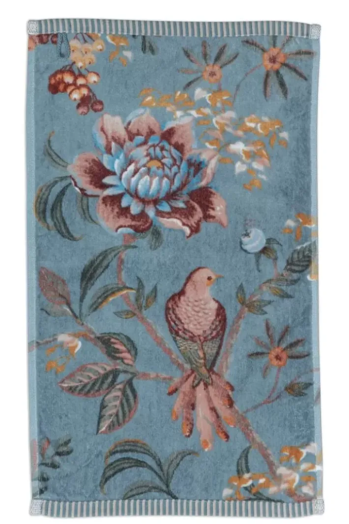 Sale Pip Studio Gastehandtuch Set/3 Secret Garden 30X50Cm Blau