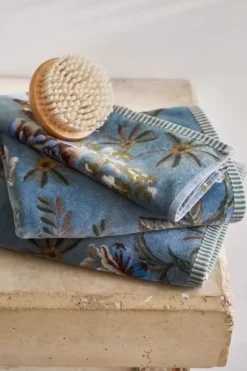 Sale Pip Studio Gastehandtuch Set/3 Secret Garden 30X50Cm Blau
