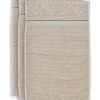 Sale Pip Studio Gastehandtuch Set/3 Soft Zellige 30X50 Cm Khaki