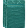 Hot Pip Studio Gastehandtuch Set/3 Soft Zellige 30X50 Cm Grun