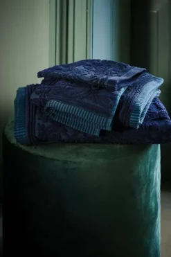 Pip Studio Gastehandtuch Set/3 Tile De Pip Dunkel 30X50 Cm Blau