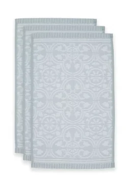 Sale Pip Studio Gastehandtuch Set/3 Tile De Pip Hell 30X50 Cm Blau