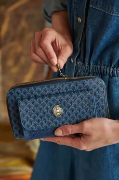 Outlet Pip Studio Geldborse Fach Suki Blau