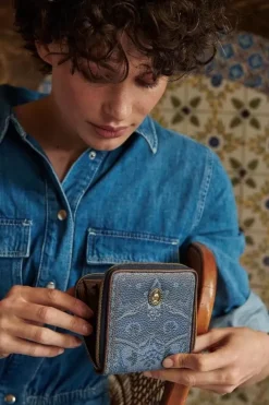 Sale Pip Studio Geldborse Quadrat Kyoto Festival Blau