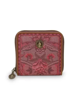 Hot Pip Studio Geldborse Quadrat Kyoto Festival Dunkel Rosa