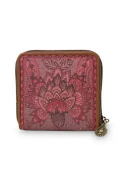 Hot Pip Studio Geldborse Quadrat Kyoto Festival Dunkel Rosa