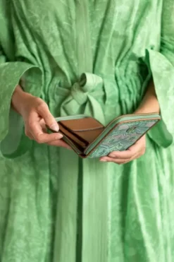 Online Pip Studio Geldborse Quadrat Kyoto Festival Grun