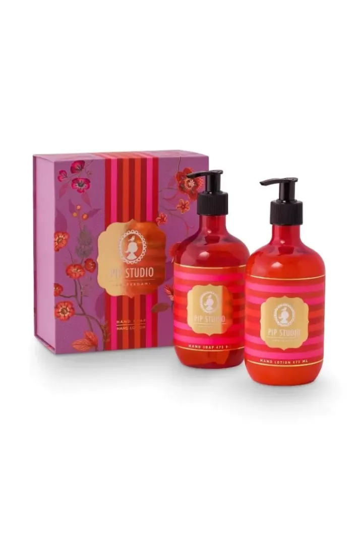New Pip Studio Geschenkset Handseife & Handlotion Jasminteeblatter 475Ml