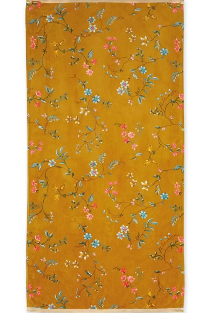 Online Pip Studio Grose Handtuch Les Fleurs 70X140 Cm Gelb